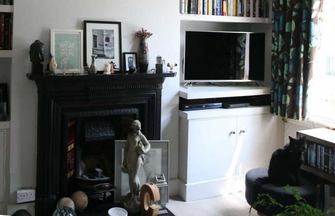 Alcove Cupboards and Shelves – Nine Elms