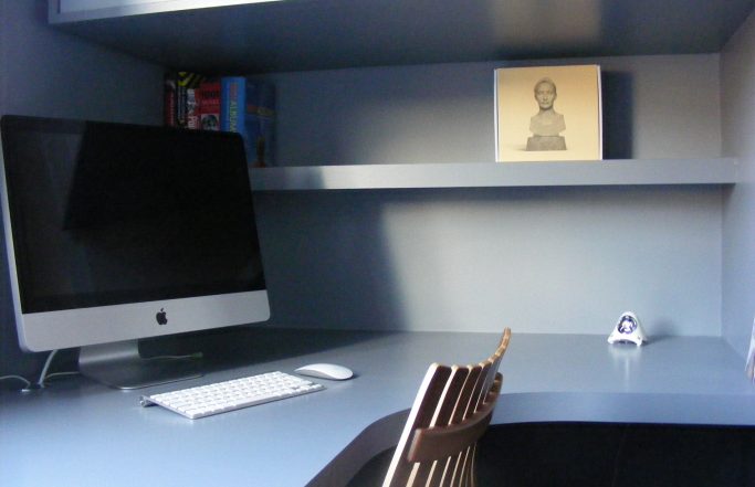 Home office designer transforms spare room